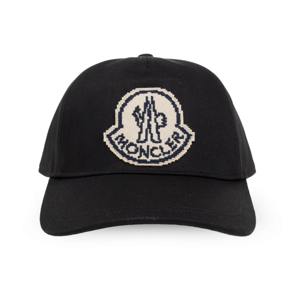 Moncler Baseball pet Black Heren