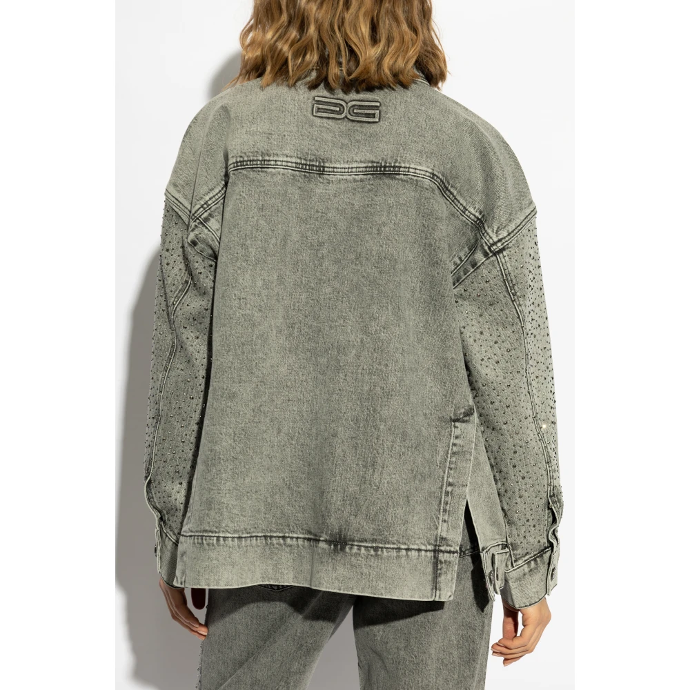 Gestuz Denim jas Gray Dames