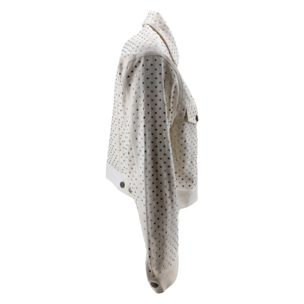P.a.r.o.s.h. Stijlvol Licht Jack voor Vrouwen White Dames