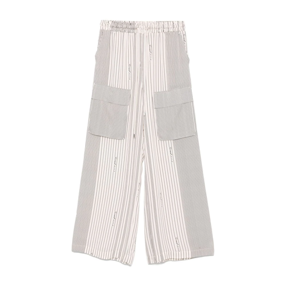 Trousers > Wide Trousers - - Twinset - Modalova