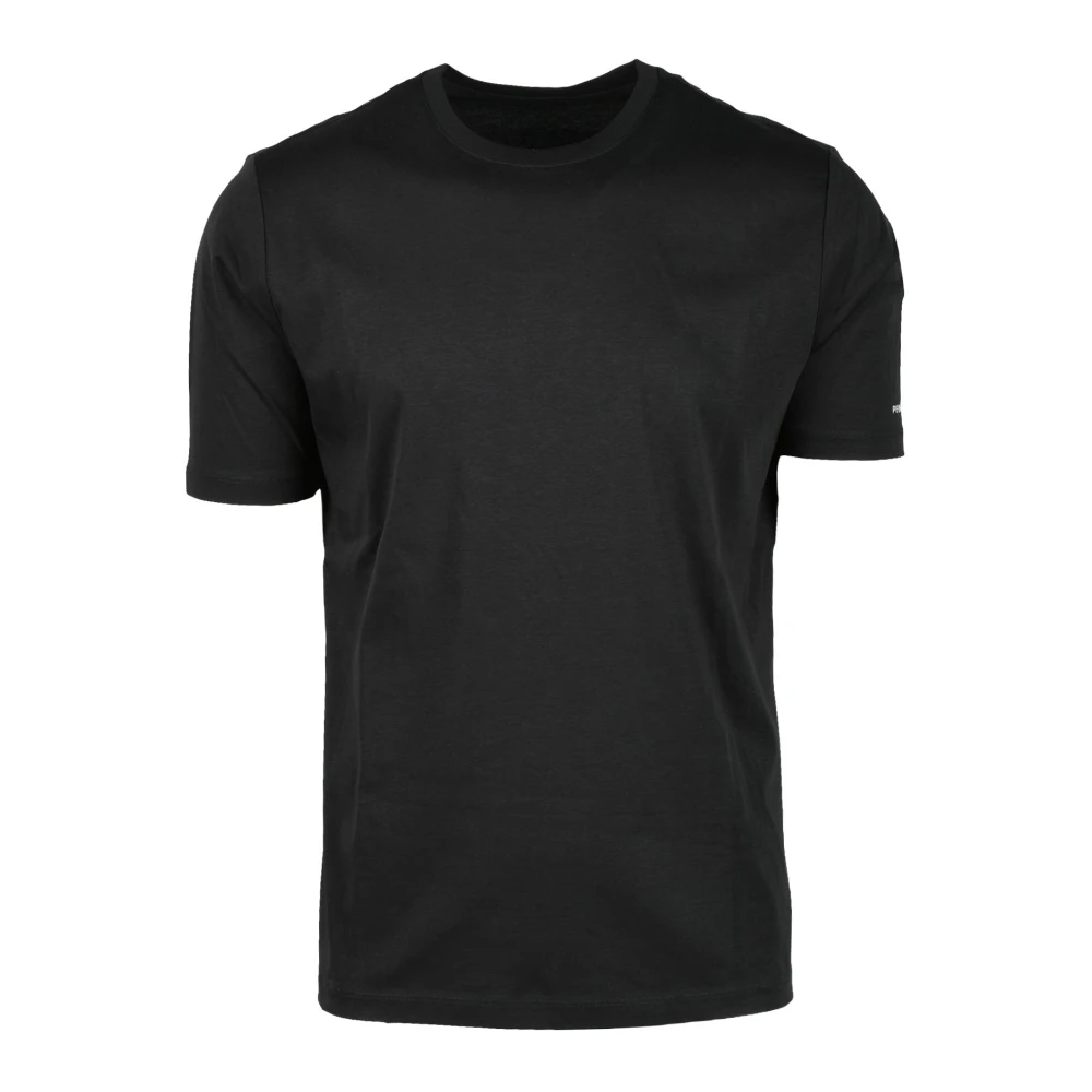 People of Shibuya Katoenen T-shirt met Urban Stijl Black Heren