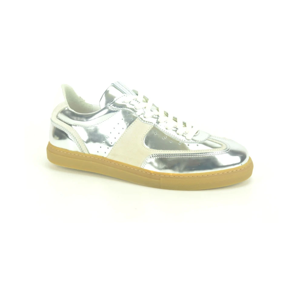 Floris van Bommel Sneaker met Gumzool Dames Schoenen Grijs