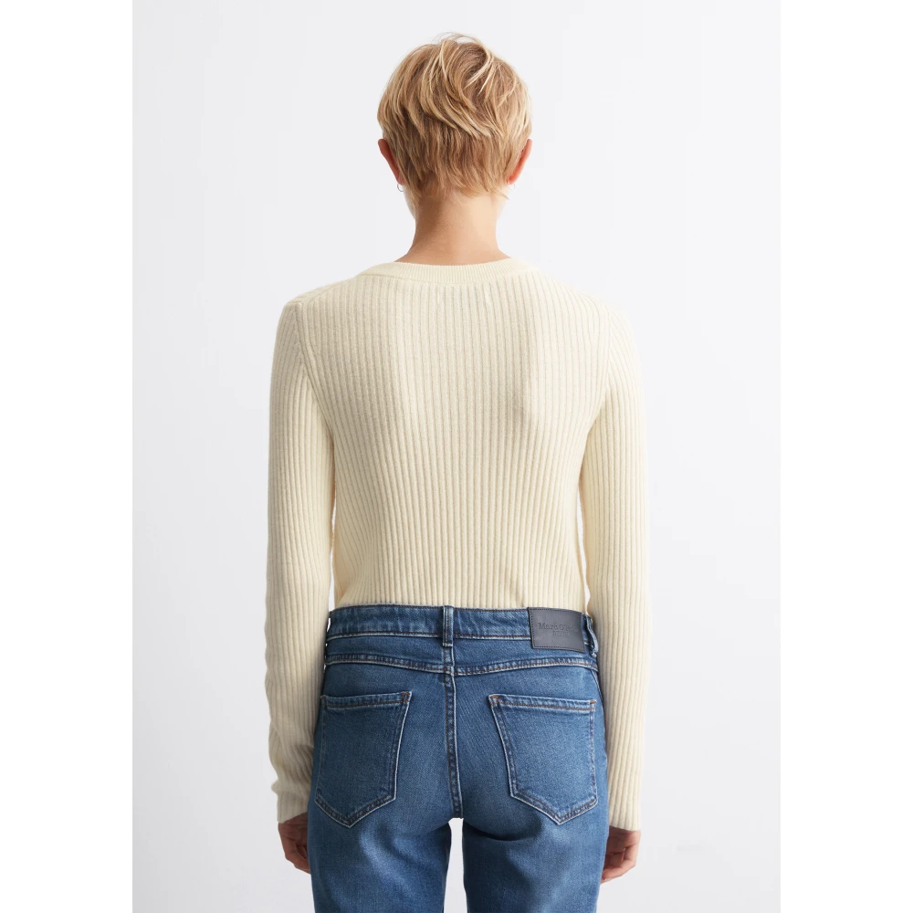 Marc O'Polo Sweater slim Beige Dames