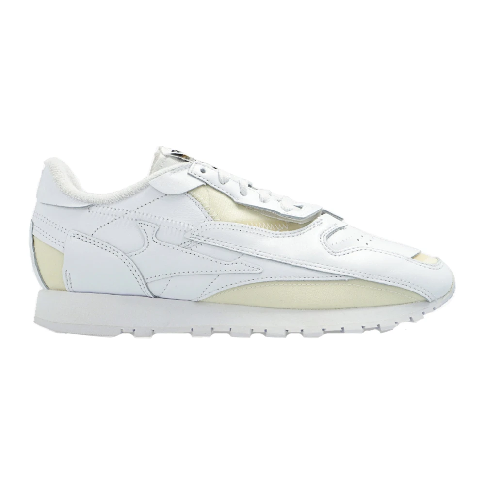 Maison Margiela Leren en Stoffen Sneakers Dames Schoenen Wit
