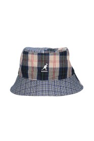 Plaid Mashup Bucket K5297 hoed