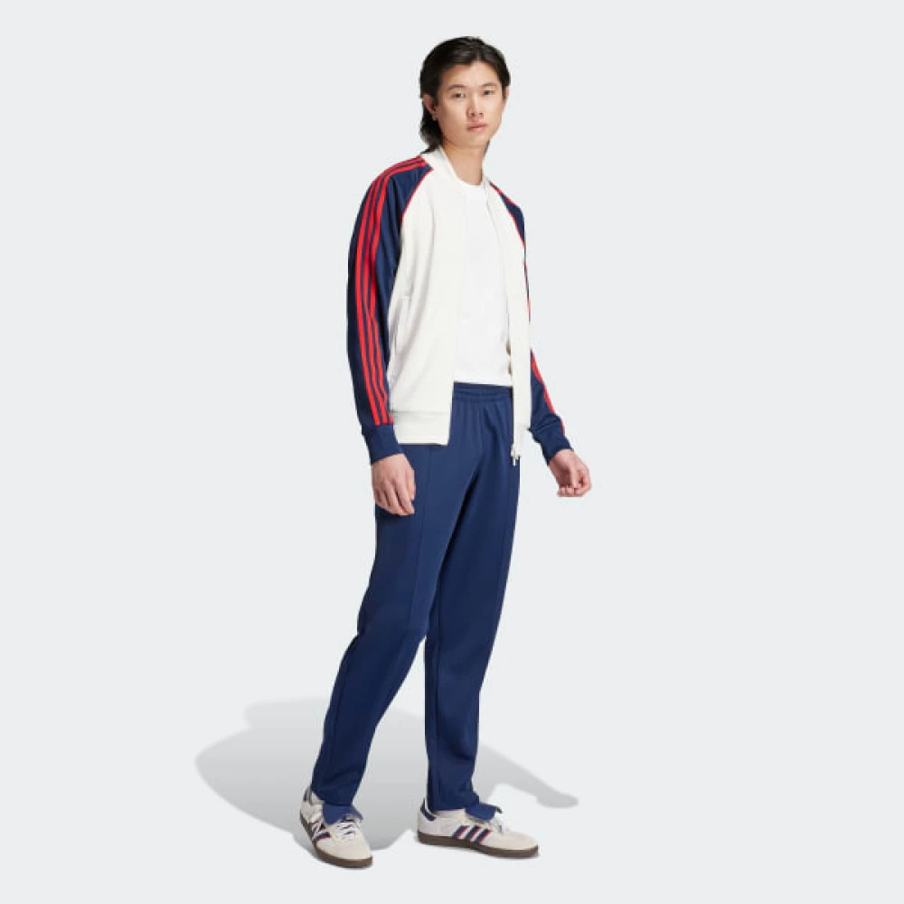 adidas Originals Heren Logo Sweater met Drie Strepen White Heren