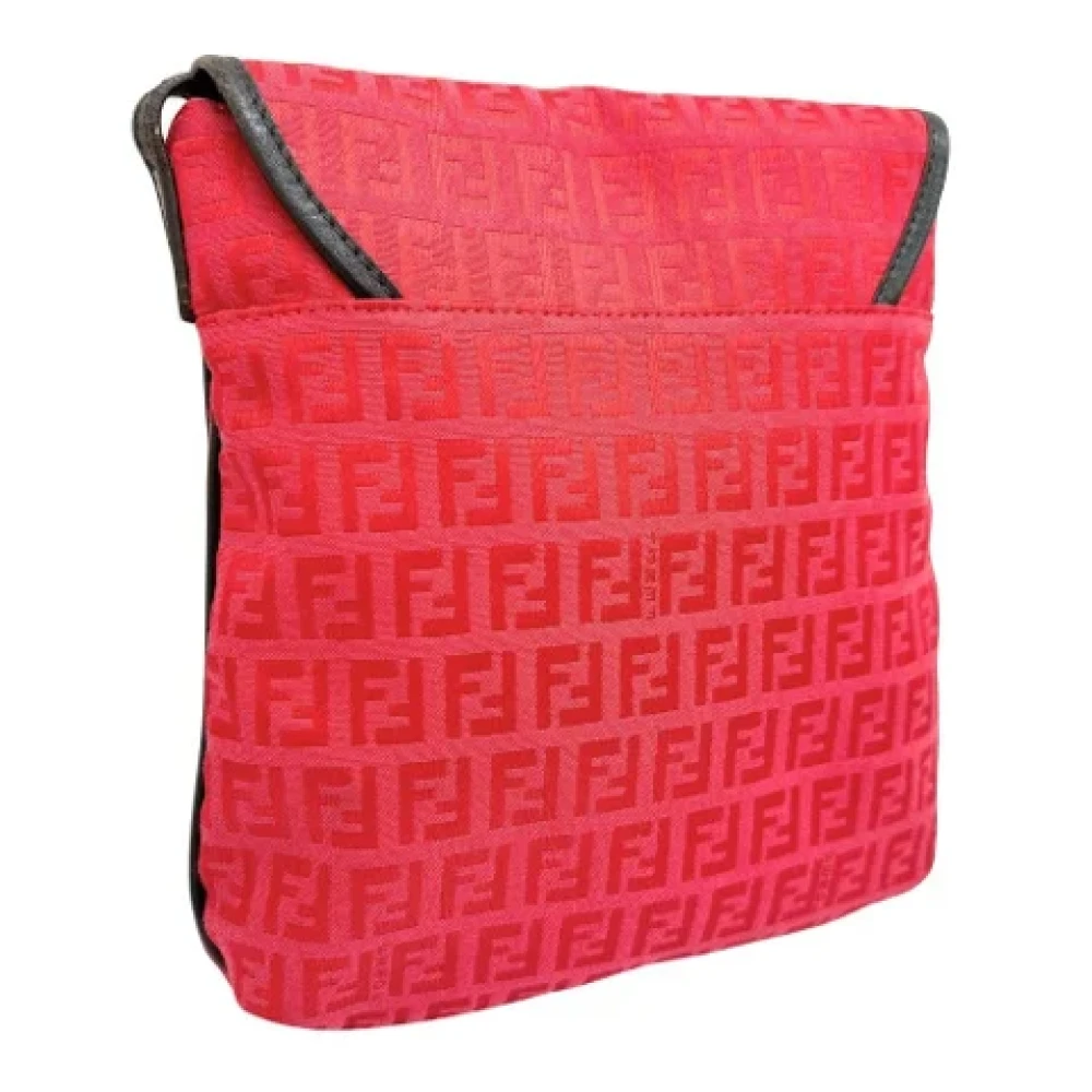 Fendi Vintage Pre-owned Canvas fendi-bags Pink Dames