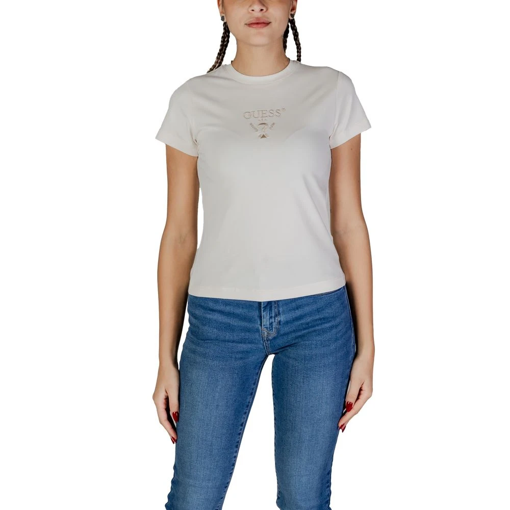 Guess Actief Katoenen T-shirt Lente Zomer Collectie Gray Dames