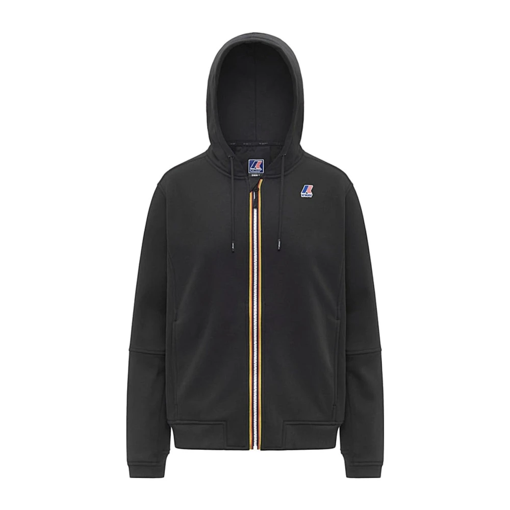 K-Way Uomo Nero - Prosper Brushed Pc Hoodie - Sweatshirts & Hoodies - Xl - Immagine 3