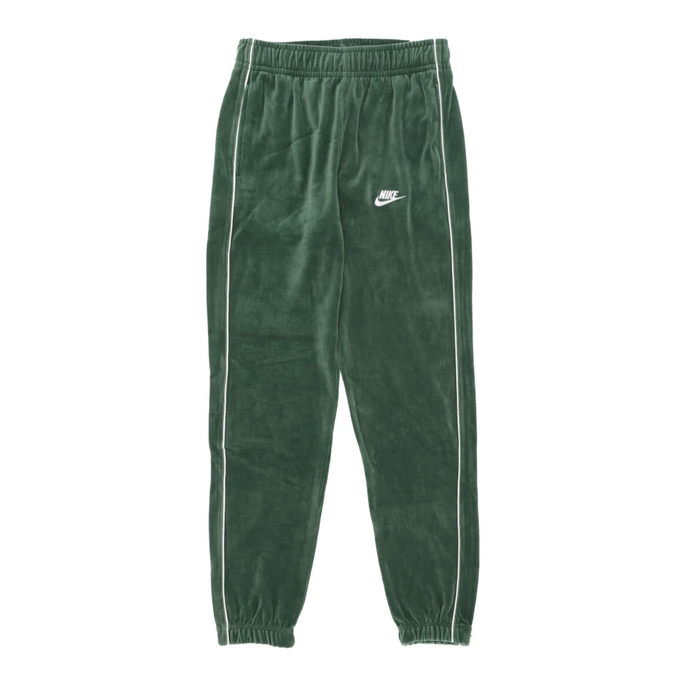 Nike Velour Club Sportwear Broek Green Heren