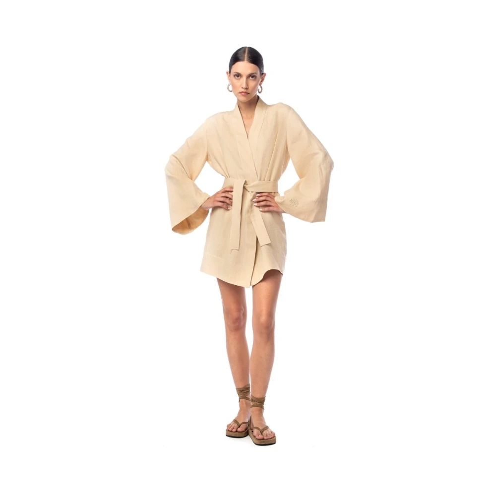 MVP wardrobe ST. Raphael Mini Dress Beige Dames