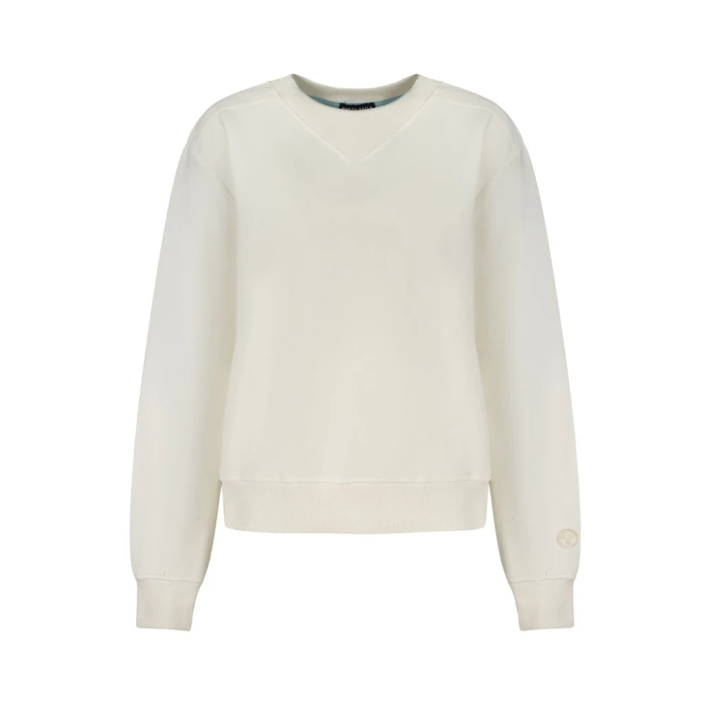 North Sails Women's White Sweatshirts - Sweatshirts - Xs - Sweatshirts & Hoodies