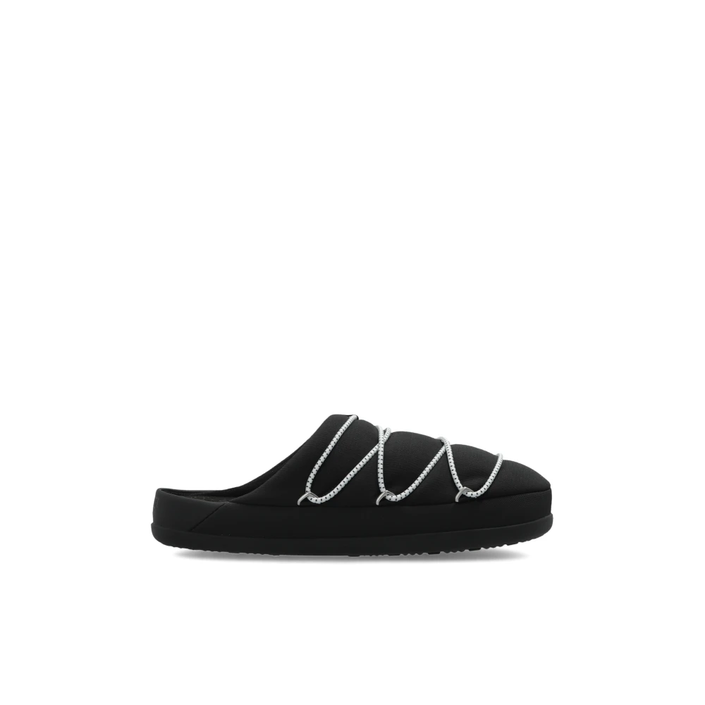 Moon Boot Men's Black Mb Soft Slipper