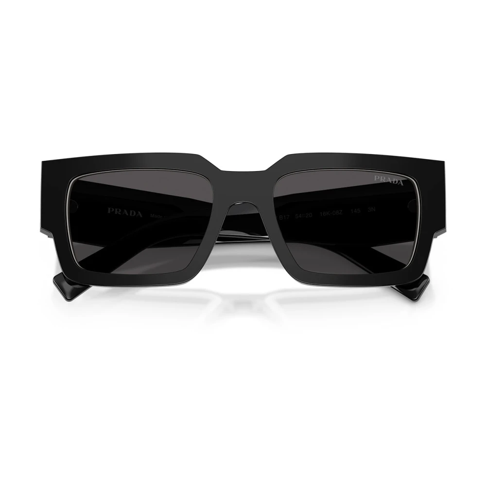 Prada Unisex Black Sunglasses, 54 Mm, Prb17s Sunglasses