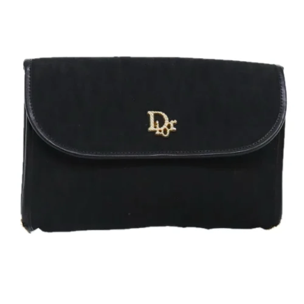 Dior Vintage Pre-owned Canvas dior-bags Black Dames