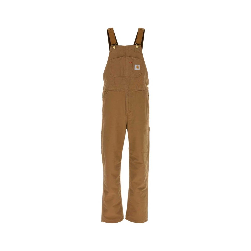 Carhartt Wip Denim Bib Overall Brown, Herr