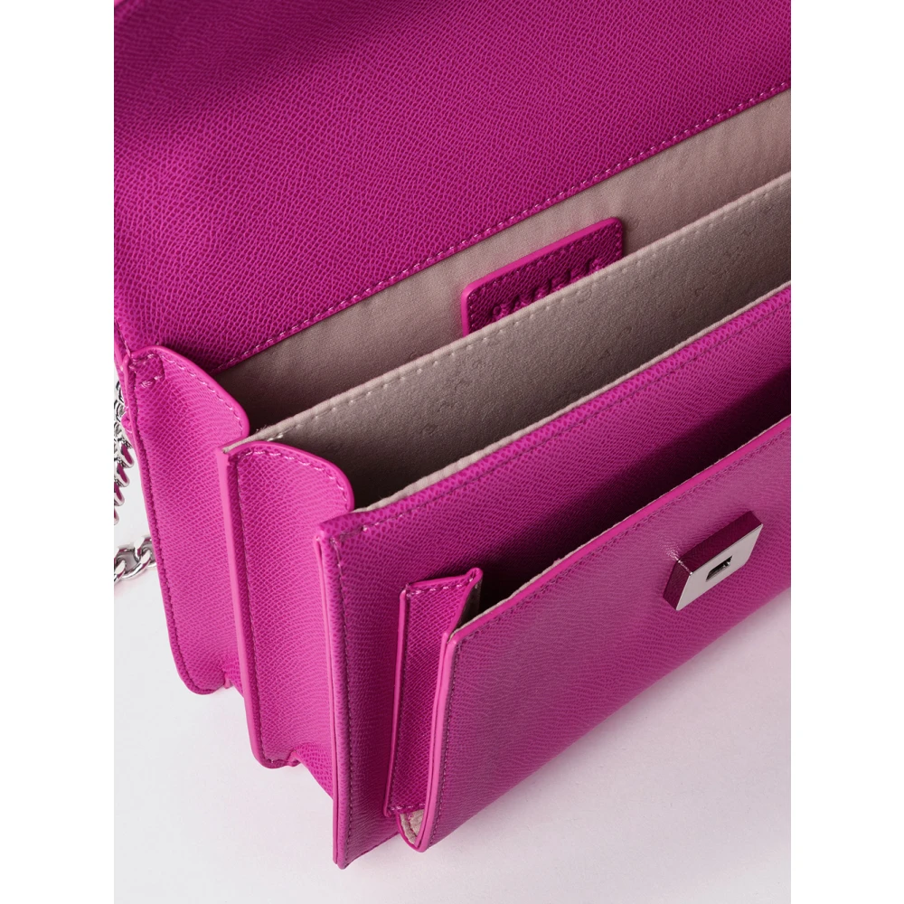 Gaëlle Paris Stijlvolle Fuchsia Schoudertas Pink Dames