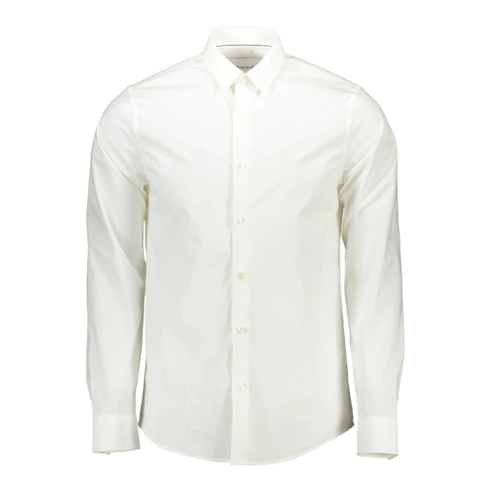 Calvin Klein Men's White Formal Shirt