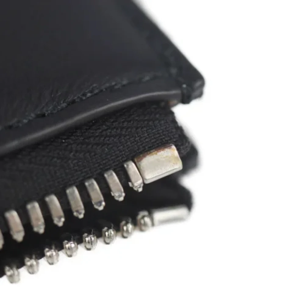 Salvatore Ferragamo Pre-owned Leather clutches Black Dames