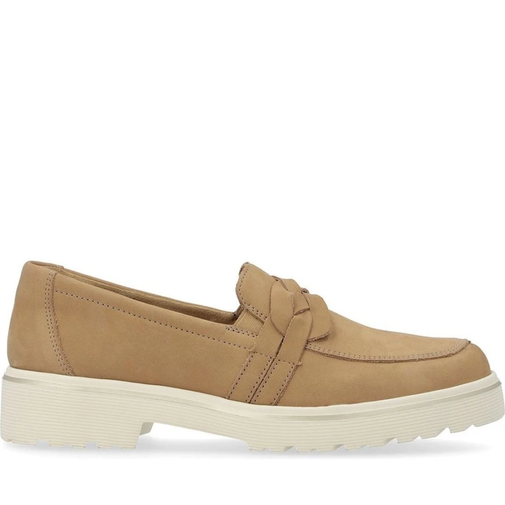Remonte Women's Beige Loafers, 6 Uk, Casual Closed Loafers