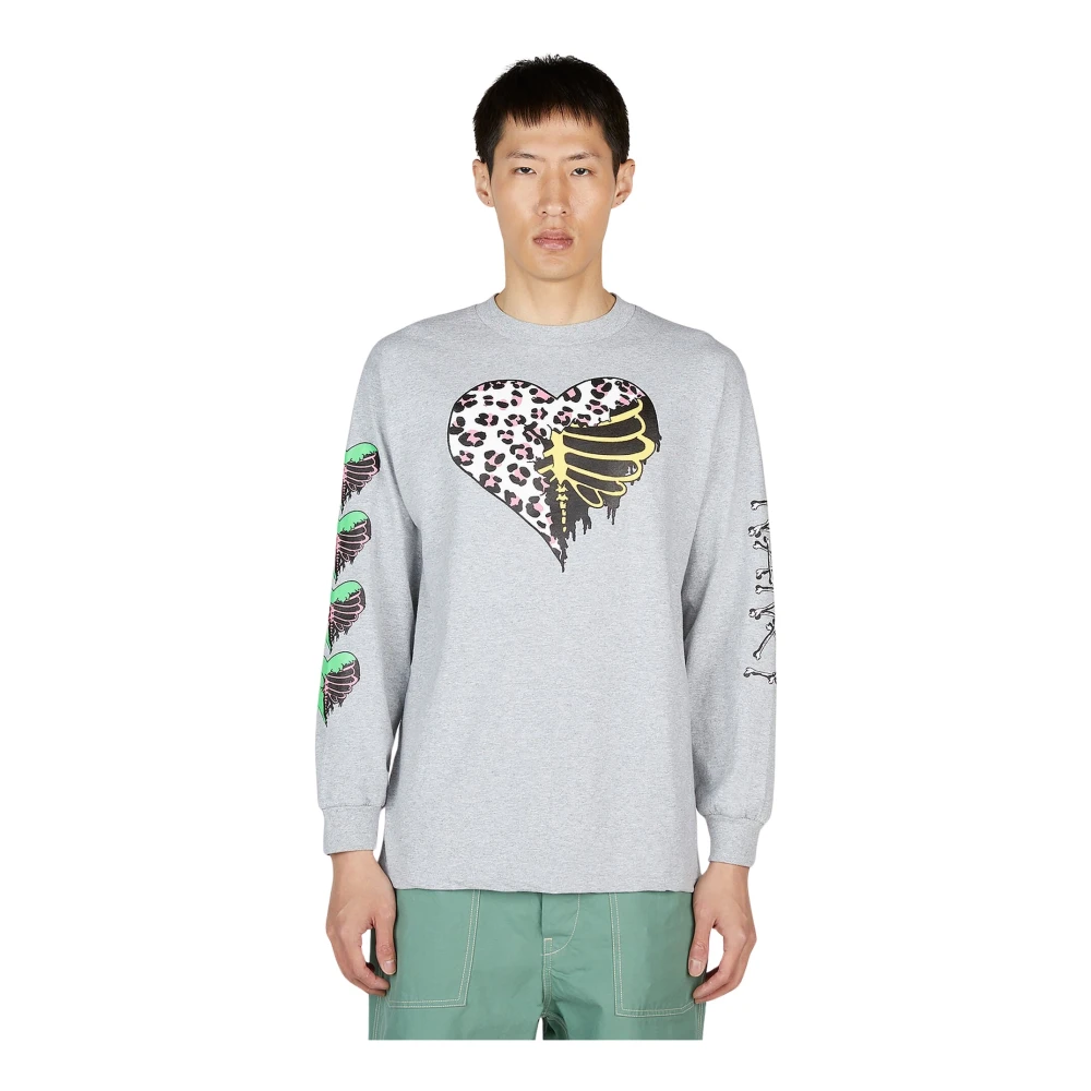 Nancy Gray Sweatshirts, Male, L, Emo Sweatshirt