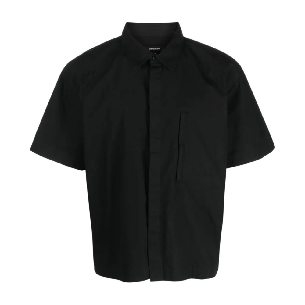 Entire Studios Korte Mouw Shirts Black Heren