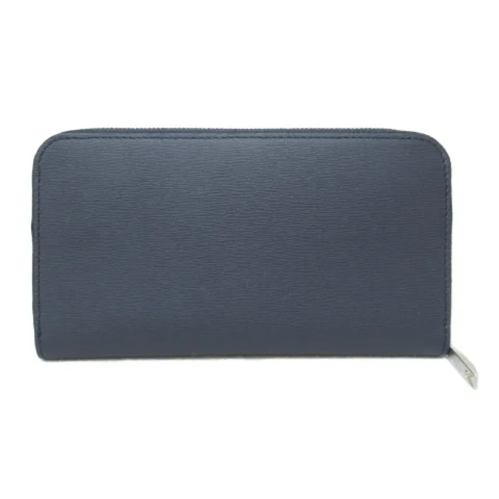 Bally Pre-owned Leather wallets Blue Dames