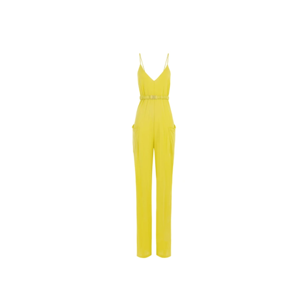Elisabetta Franchi Jumpsuits Yellow Dames