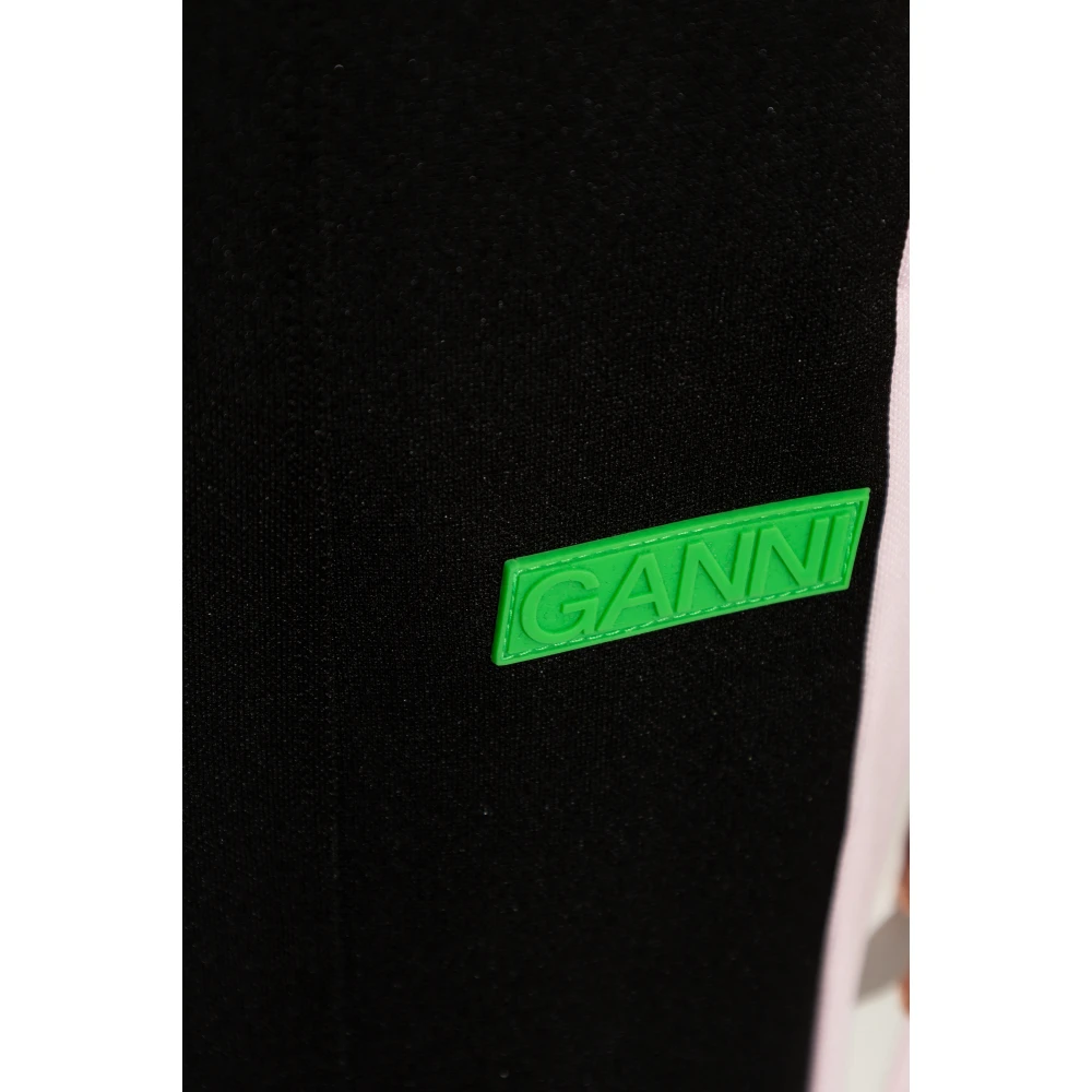 Ganni Sweatpants Black Dames