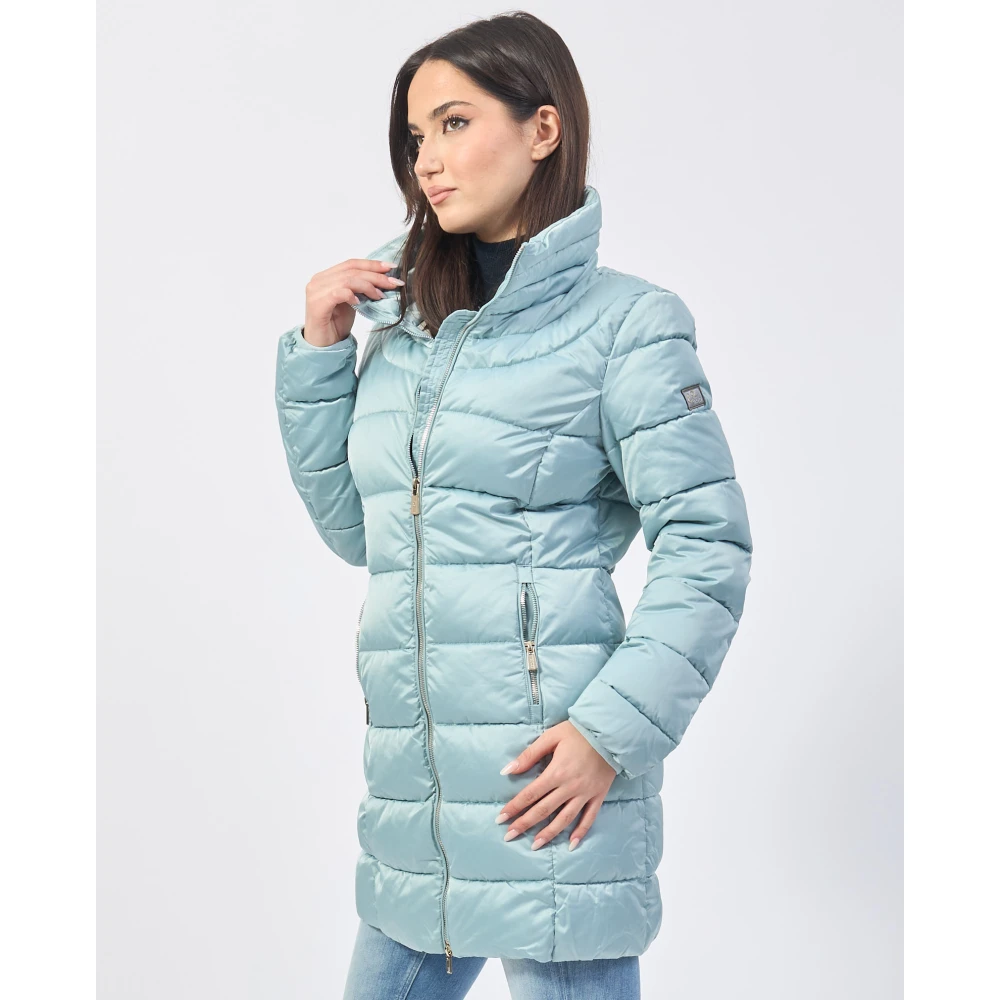 YES ZEE Groene Winterjas Green Dames