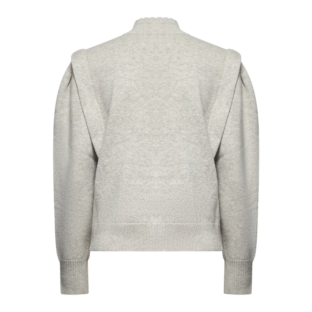 Isabel Marant Étoile Grijze Sweater met Bessime-Gb Gray Dames