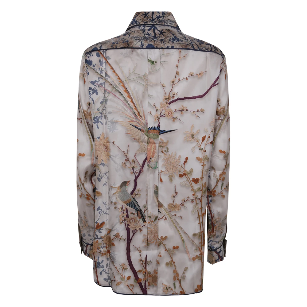 Pierre-Louis Mascia Aloe Longsleeve Shirt Multicolor Dames