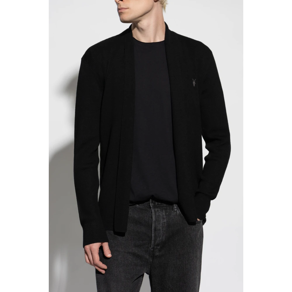AllSaints Cardigan Mode Black Heren
