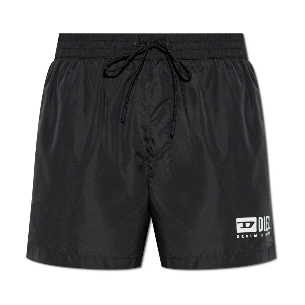 Diesel Herren Schwarz Badehose Ken-37-D-Box+B84