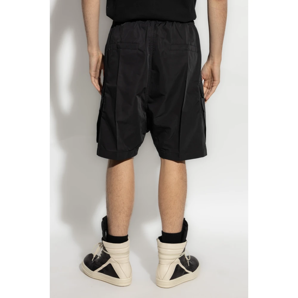Rick Owens Cargobela Shorts Black Heren