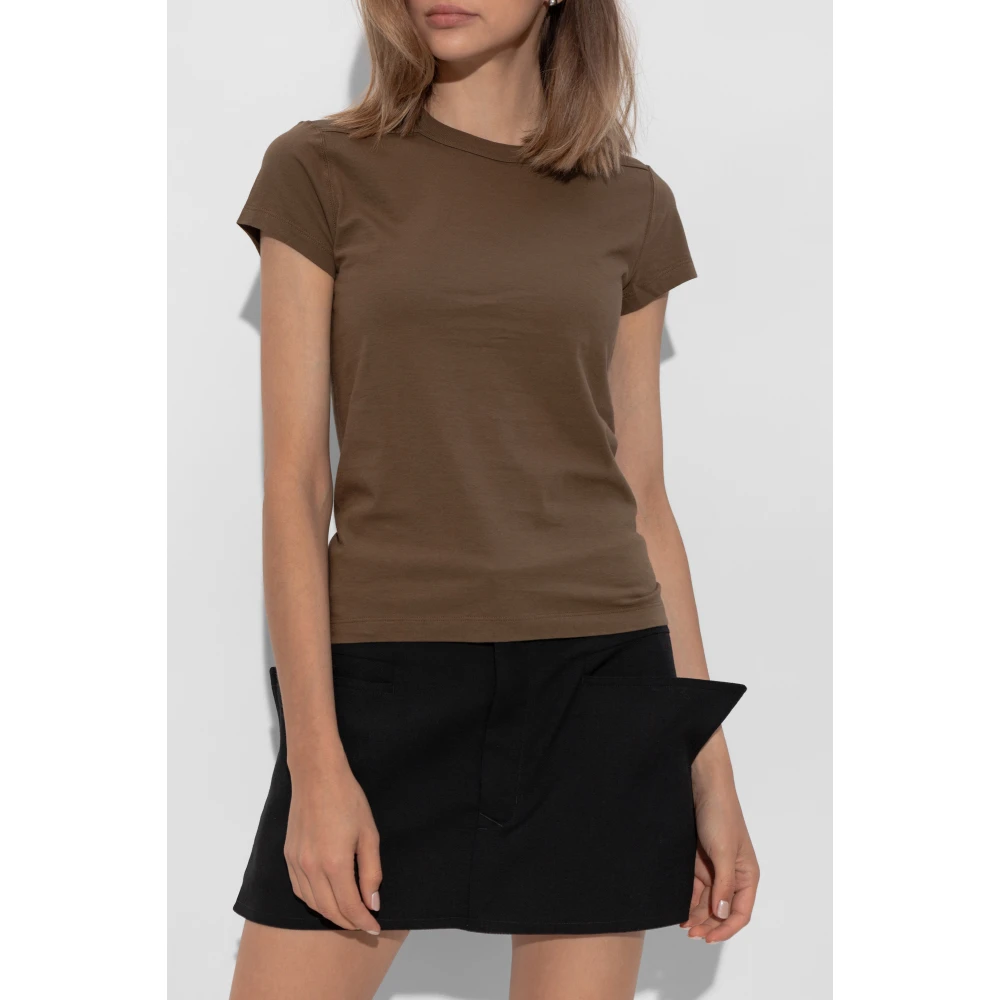 Rick Owens Cropped Level T Brown Dames