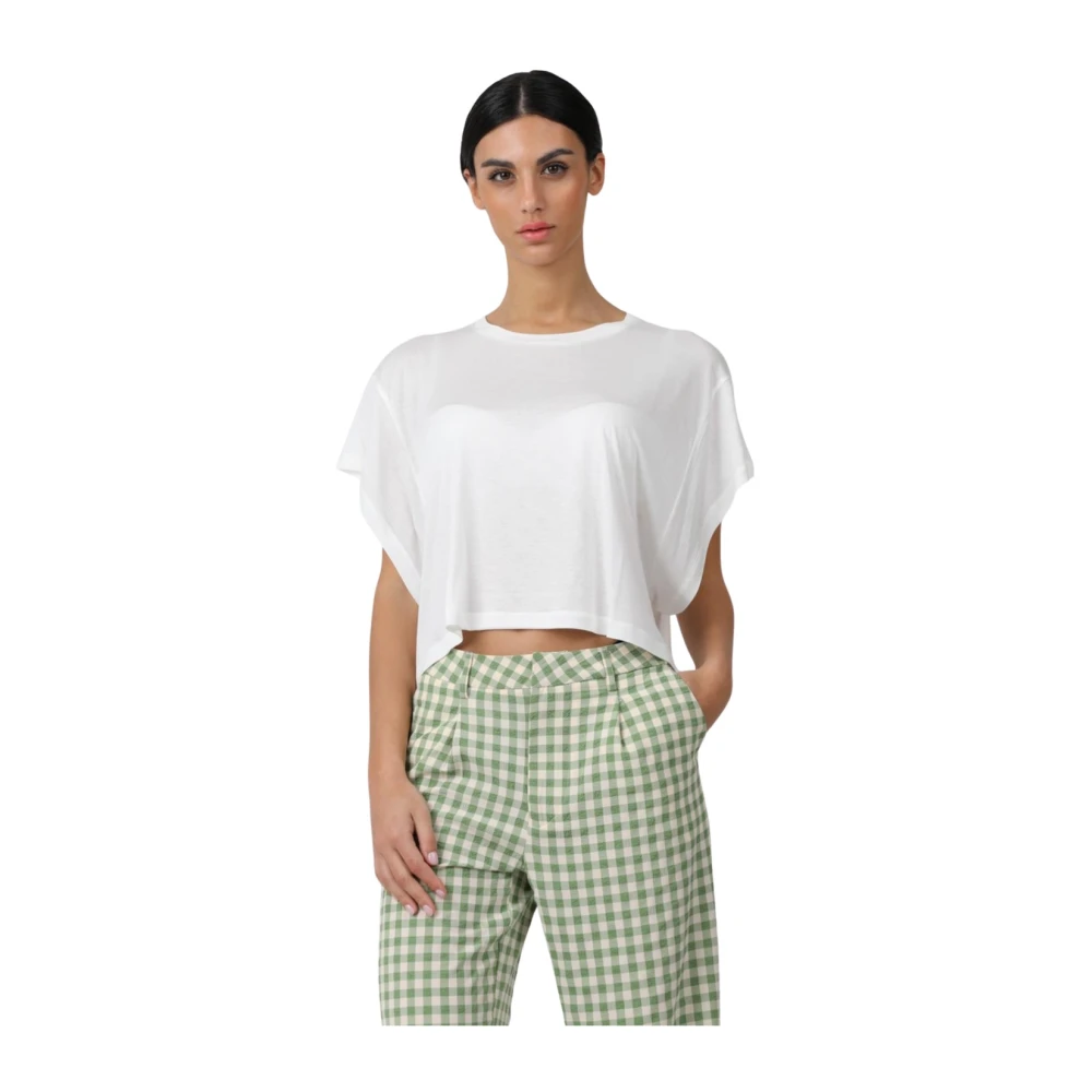 Dondup - Tops > T-Shirts - White - Dondup - Modalova