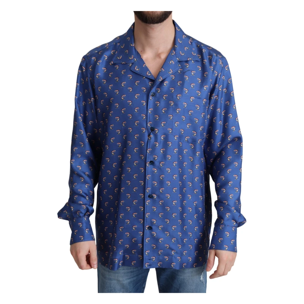 Dolce & Gabbana Uomo Blu Magliette, L, New,