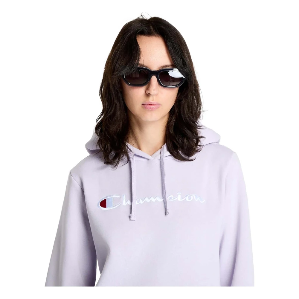 Champion Hoodie Purple Dames