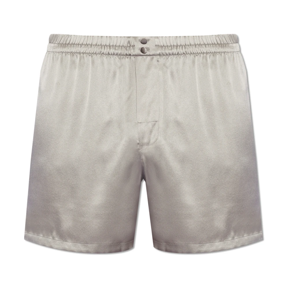 Dolce & Gabbana Katoenen shorts Gray Heren