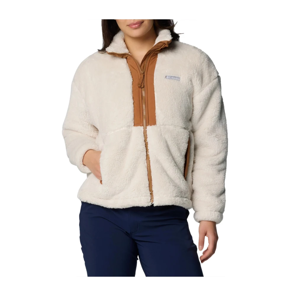 Columbia Urban Sherpa Zip Jas Boundless Discovery White Dames