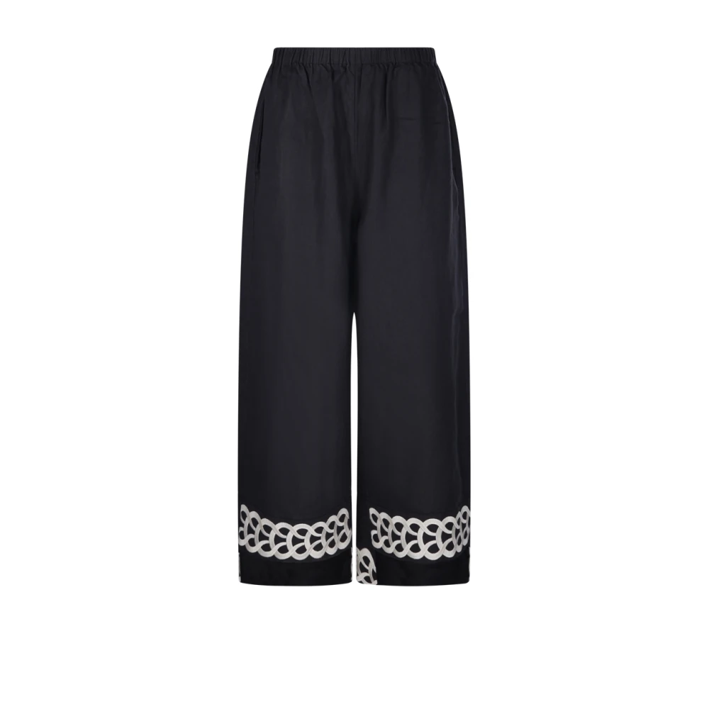 By Malene Birger Svart Mirabellos Byxor Black, Dam