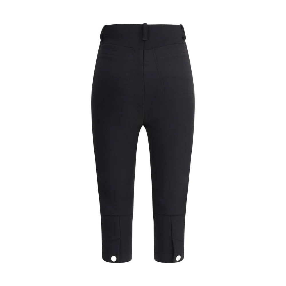 Jacquemus Chique Casual Capri-broek Black Dames