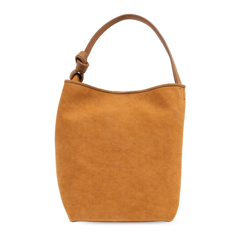 JW Anderson Hoek Shopper Tas Brown Dames