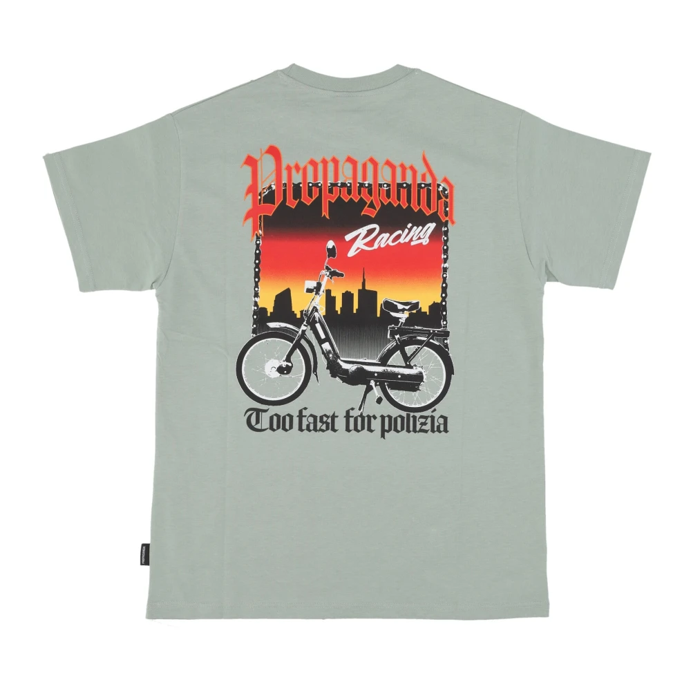 Propaganda Ciao Tee Korte Mouw T-shirt Gray Heren