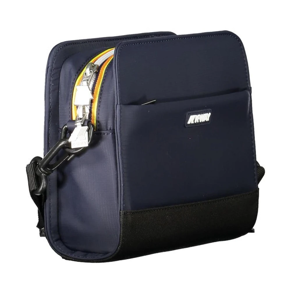 K-way Elegante Blauwe Handtas voor Vrouwen Blue Dames