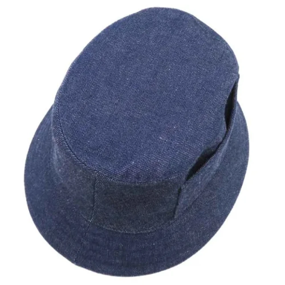Hermès Vintage Pre-owned Silk hats Blue Dames