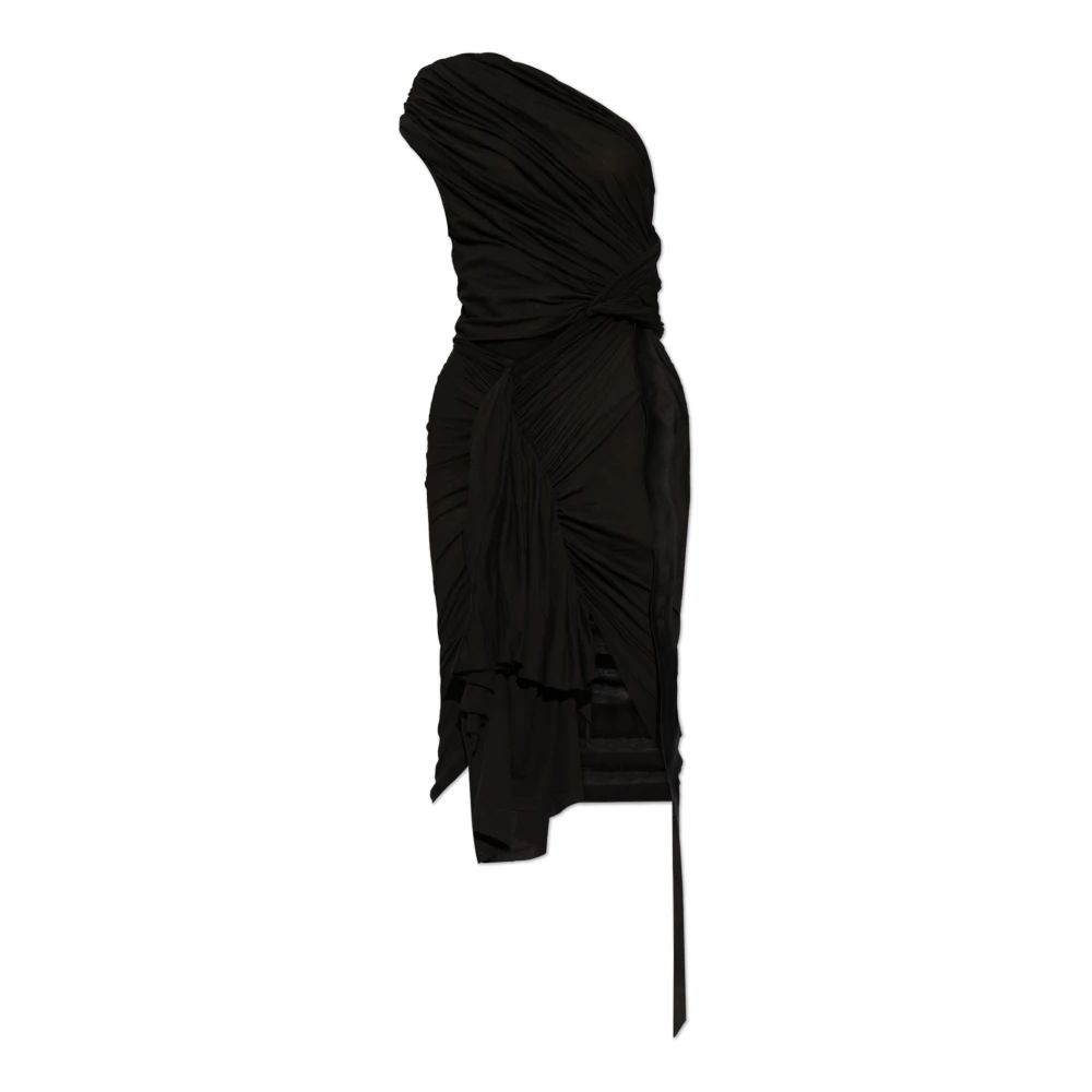 Rick Owens Fog Dress Black Dames