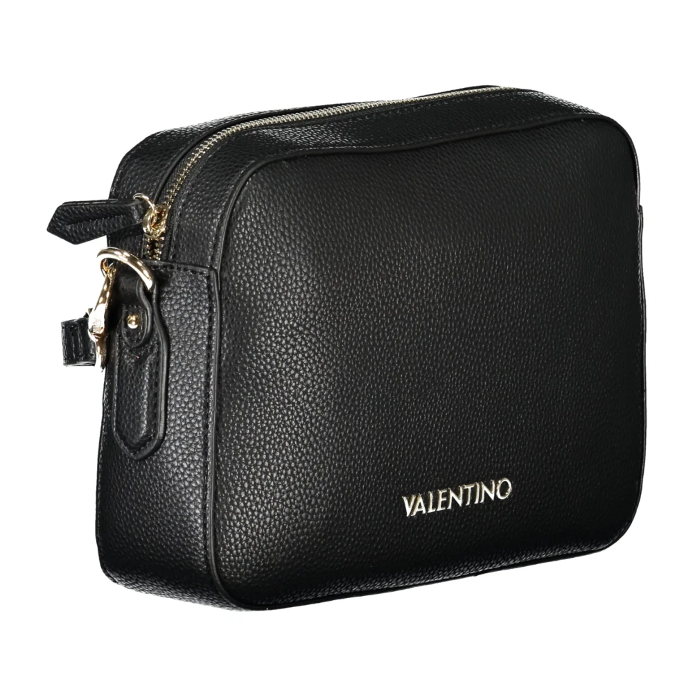 Valentino by Mario Valentino Zwarte Schoudertas met Verstelbare Band Black Dames