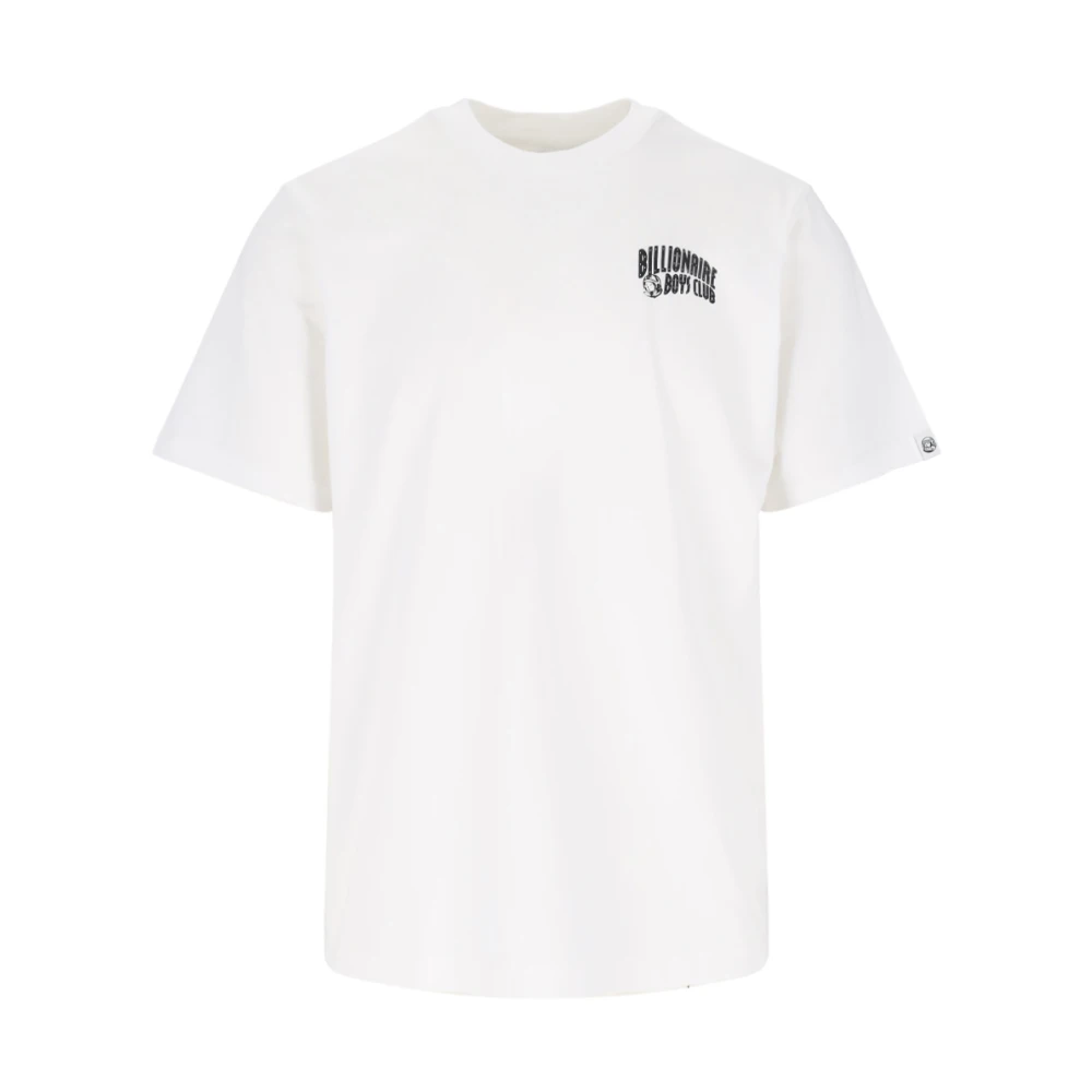 Billionaire Witte T-shirt met Logo en Grafische Print White Heren